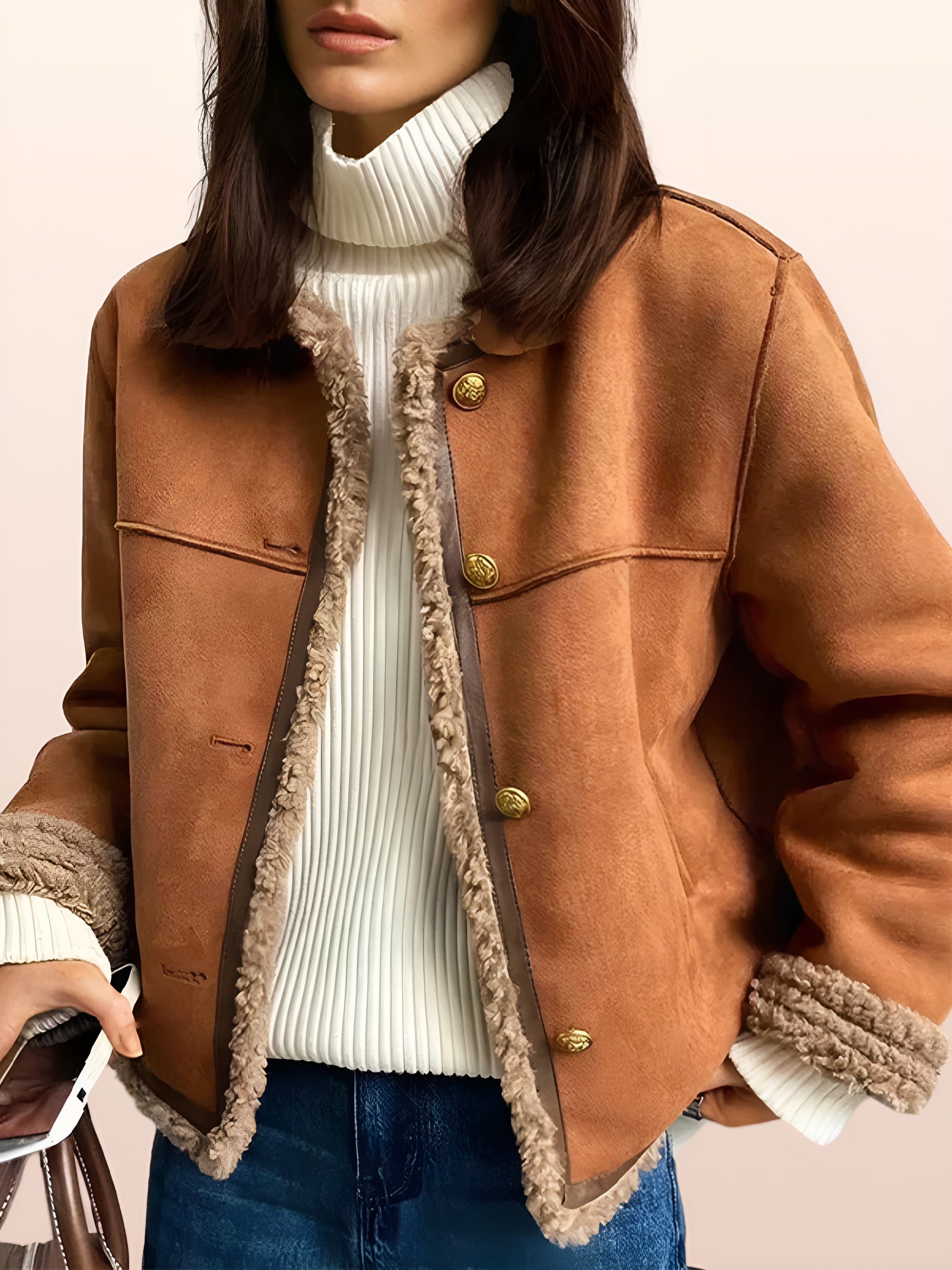 Charlie™ | Giacca in pelle di montone di lusso