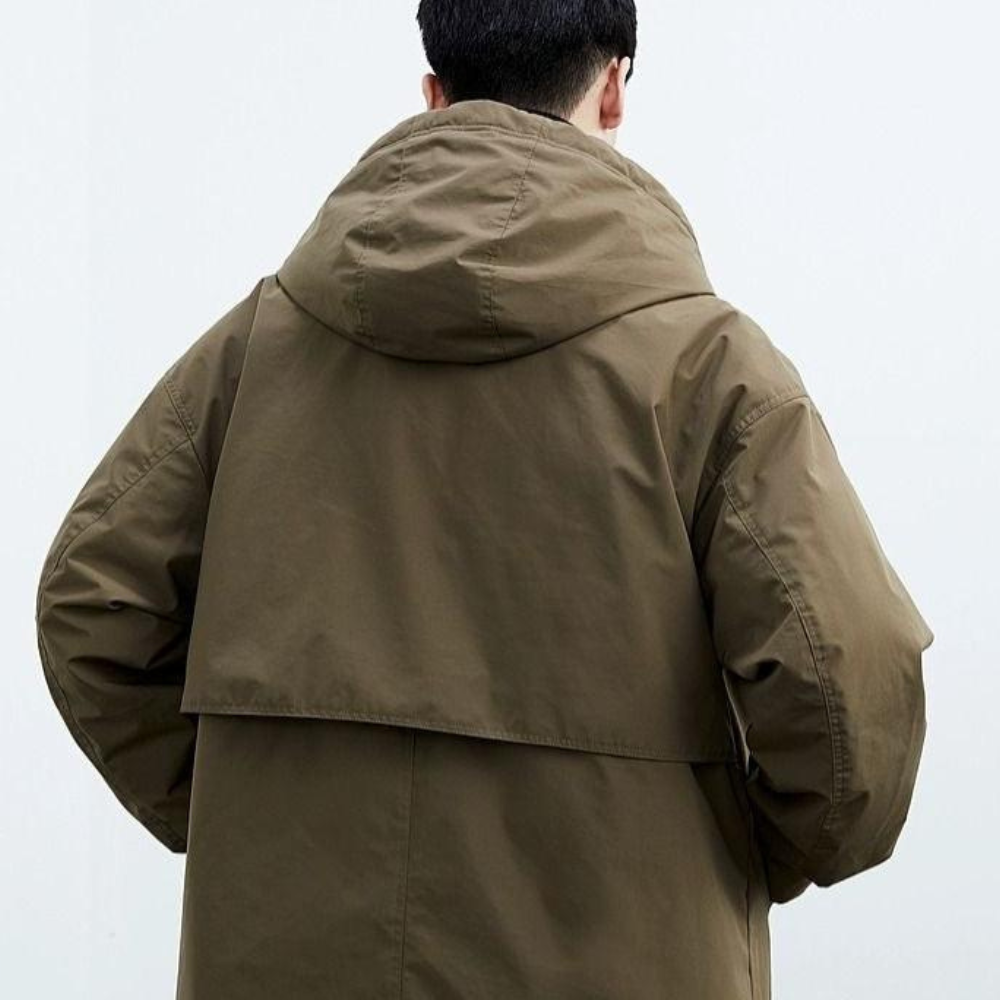 Ricci™ | Giacca con cappuccio impermeabile e antivento