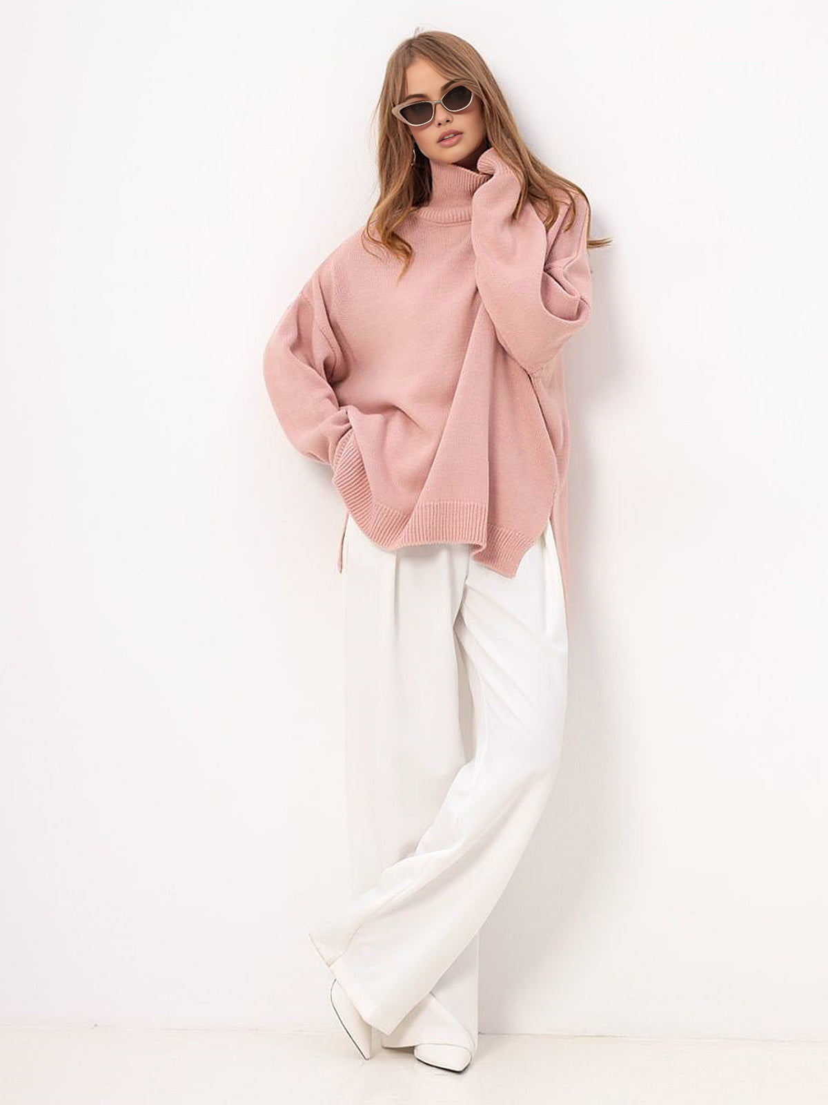 Ricci™ | Maglione con fessura sovradimensionata