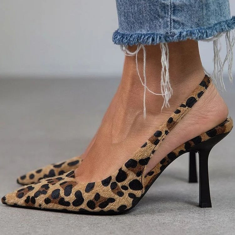 Alma | Scarpe slingback nude eleganti