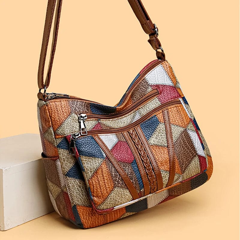 Solara | Borsa a mano in mosaico