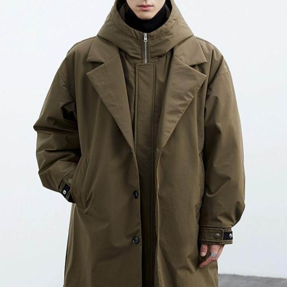 Ricci™ | Giacca con cappuccio impermeabile e antivento