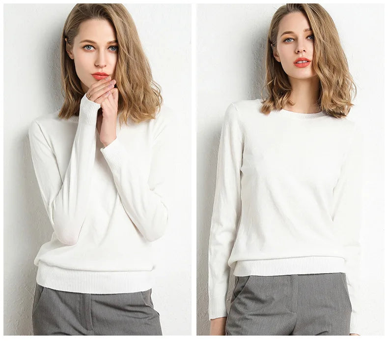 Ricci™ | Pull comfort in lana essenziale