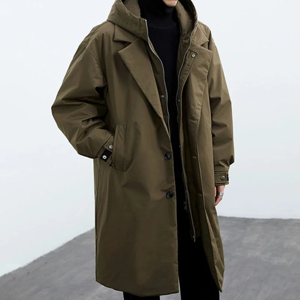 Ricci™ | Giacca con cappuccio impermeabile e antivento
