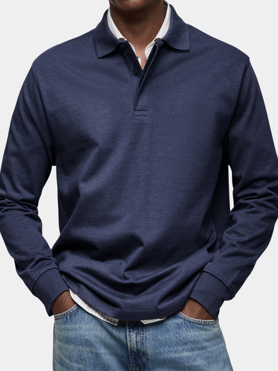 BELLORE | POLO DI LUSSO A MANICHE LUNGHE