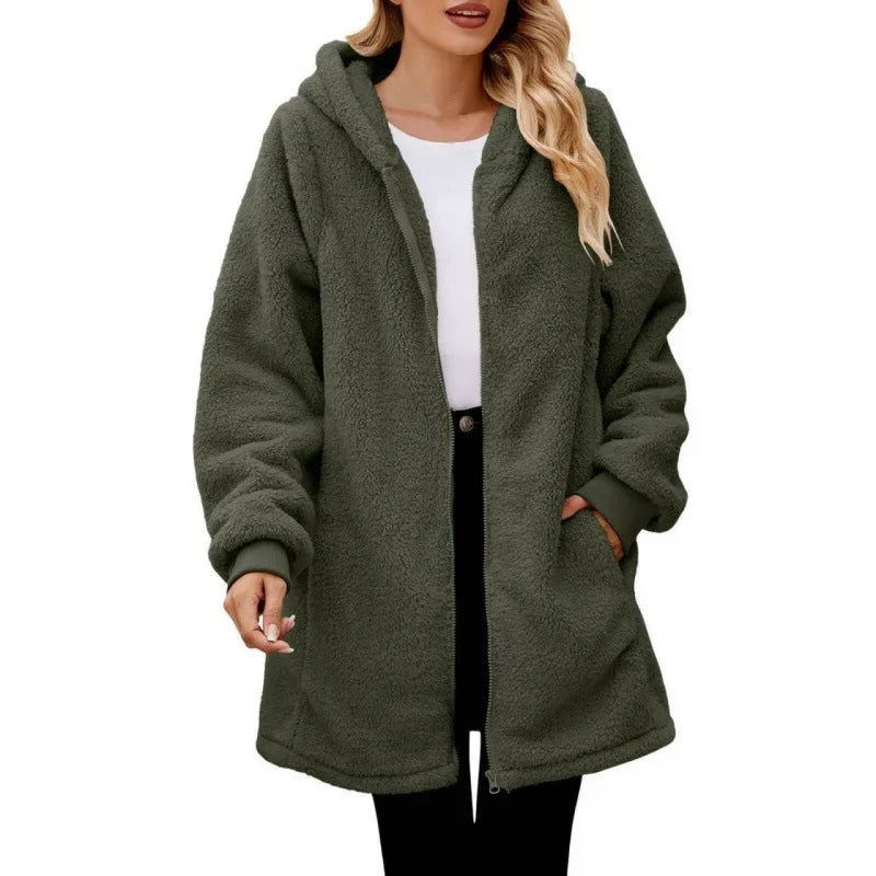 Lidia |  Giacca in pile da donna