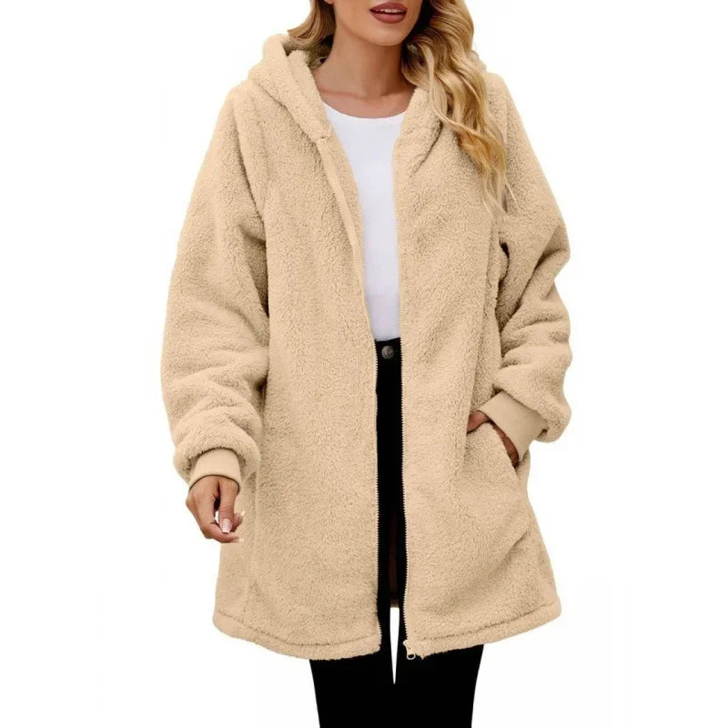 Lidia |  Giacca in pile da donna