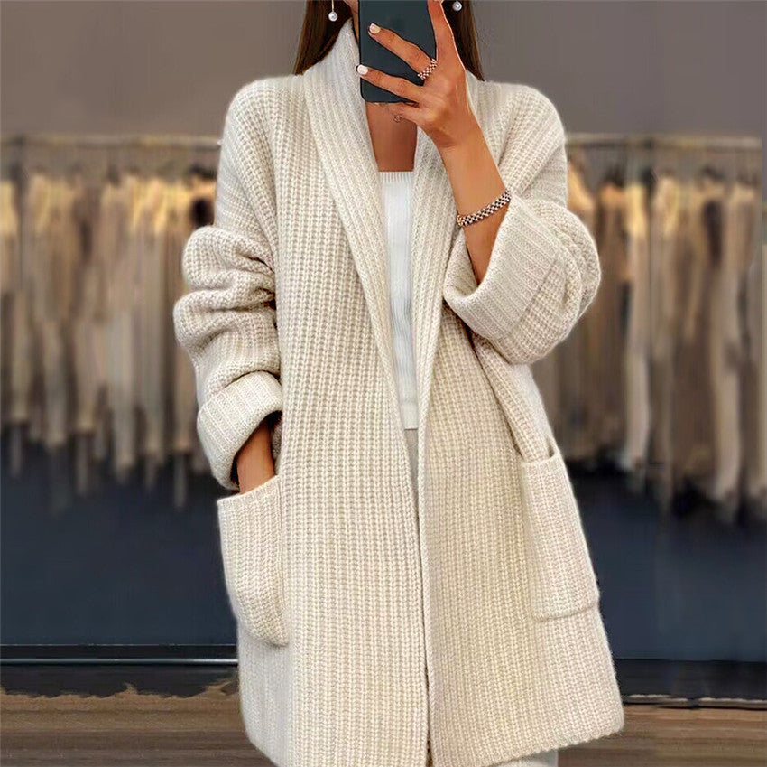 MILA | Cardigan in morbido tessuto premium